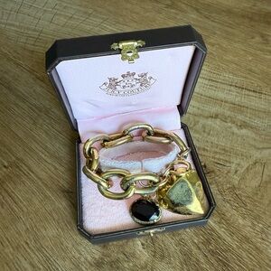 Juicy Couture Gold Bracelet with Charm